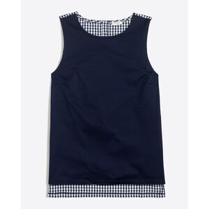 NWT J.Crew Terry Contrast Tank Top